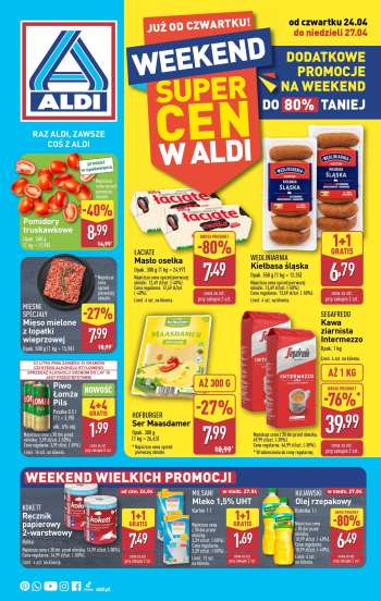 Gazetka ALDI - 24.04.2025 - 27.04.2025.