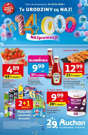 Gazetka Auchan - 24.04.2025 - 29.04.2025.