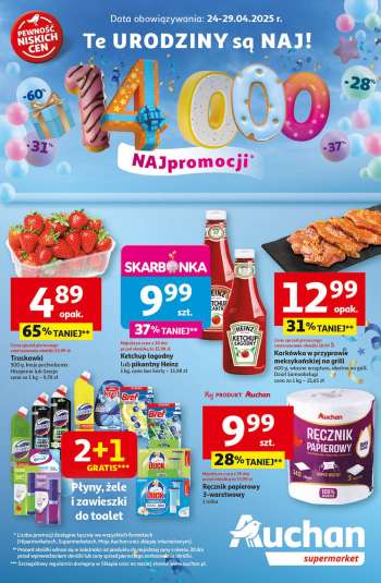 Gazetka Auchan - 24.04.2025 - 29.04.2025.
