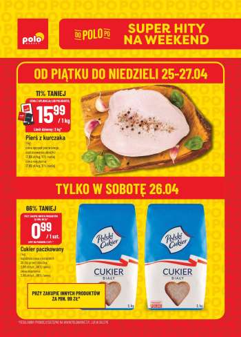 Gazetka Polomarket - 25.04.2025 - 27.04.2025.