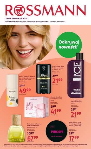 Gazetka Rossmann - 24.04.2025 - 6.05.2025.