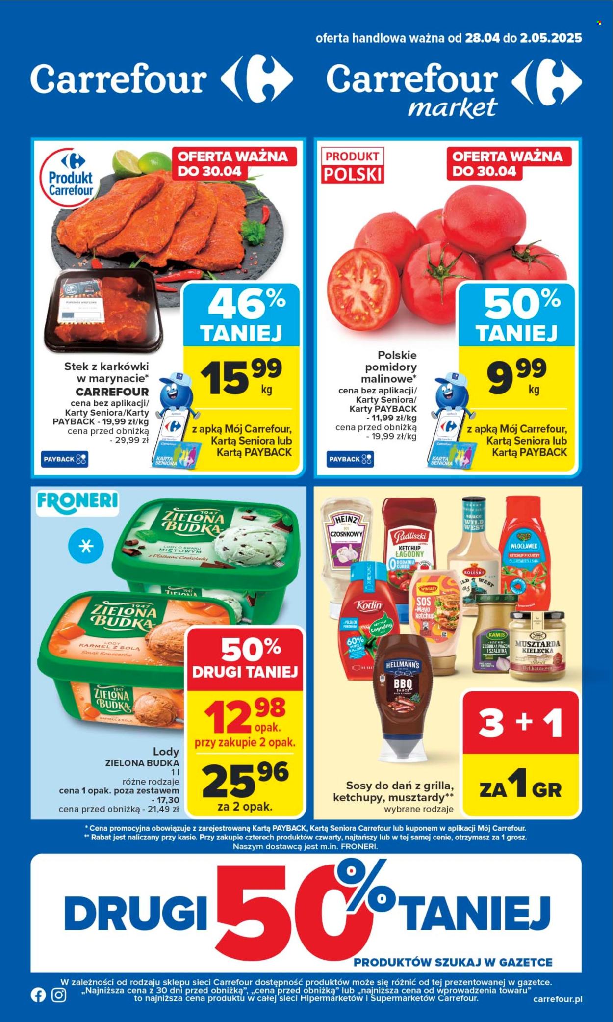 Gazetka Carrefour - 28.04.2025 - 2.05.2025. Strona 1