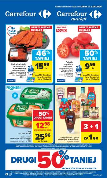 Gazetka Carrefour - 28.04.2025 - 2.05.2025.