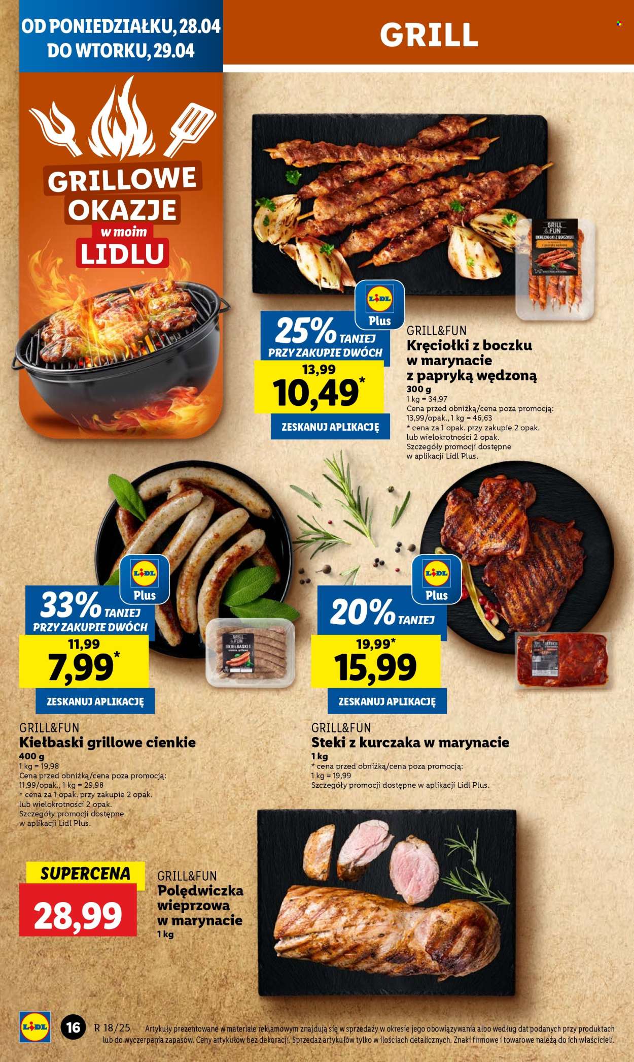 Gazetka Lidl - 28.04.2025 - 29.04.2025. Strona 16