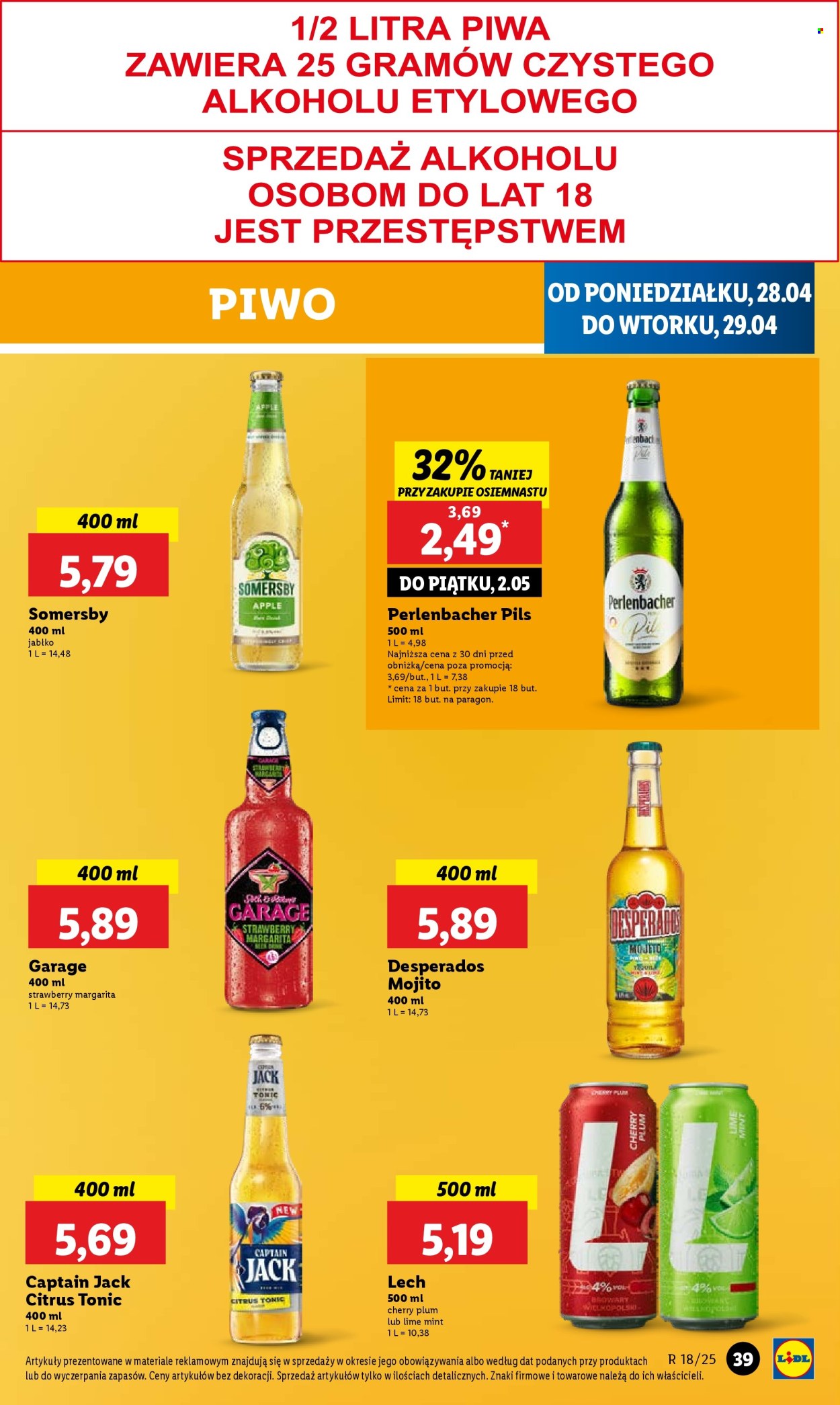 Gazetka Lidl - 28.04.2025 - 29.04.2025. Strona 39