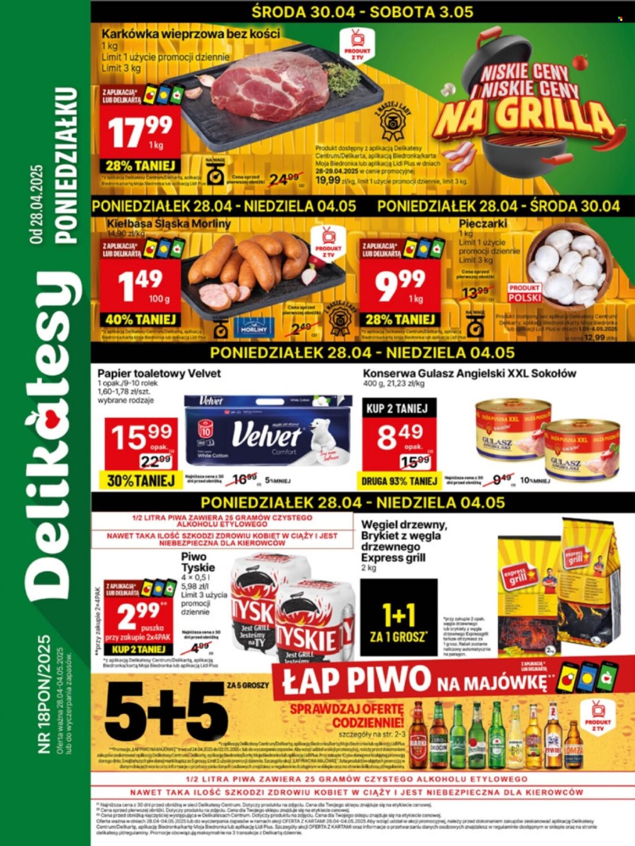 Gazetka Delikatesy Centrum - 28.04.2025 - 4.05.2025. Strona 1