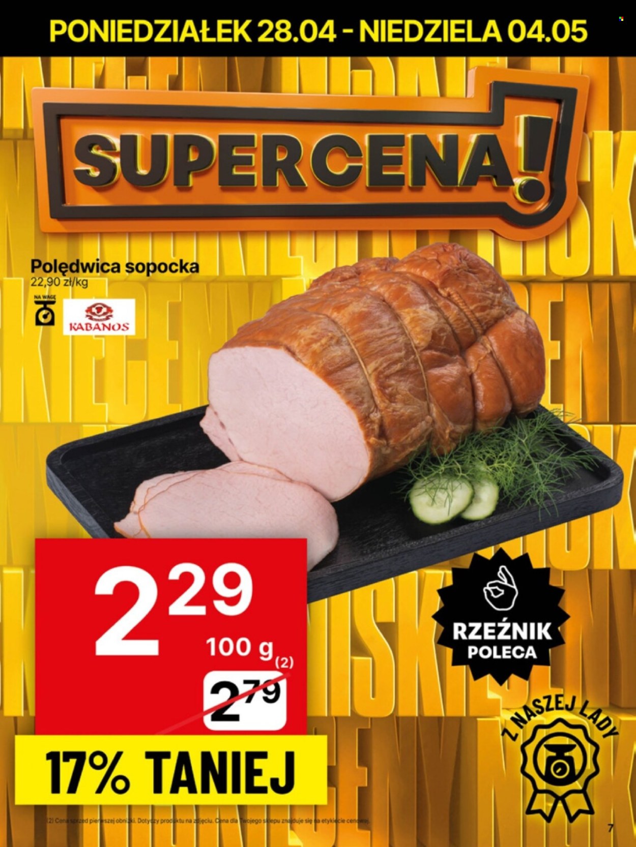 Gazetka Delikatesy Centrum - 28.04.2025 - 4.05.2025. Strona 7