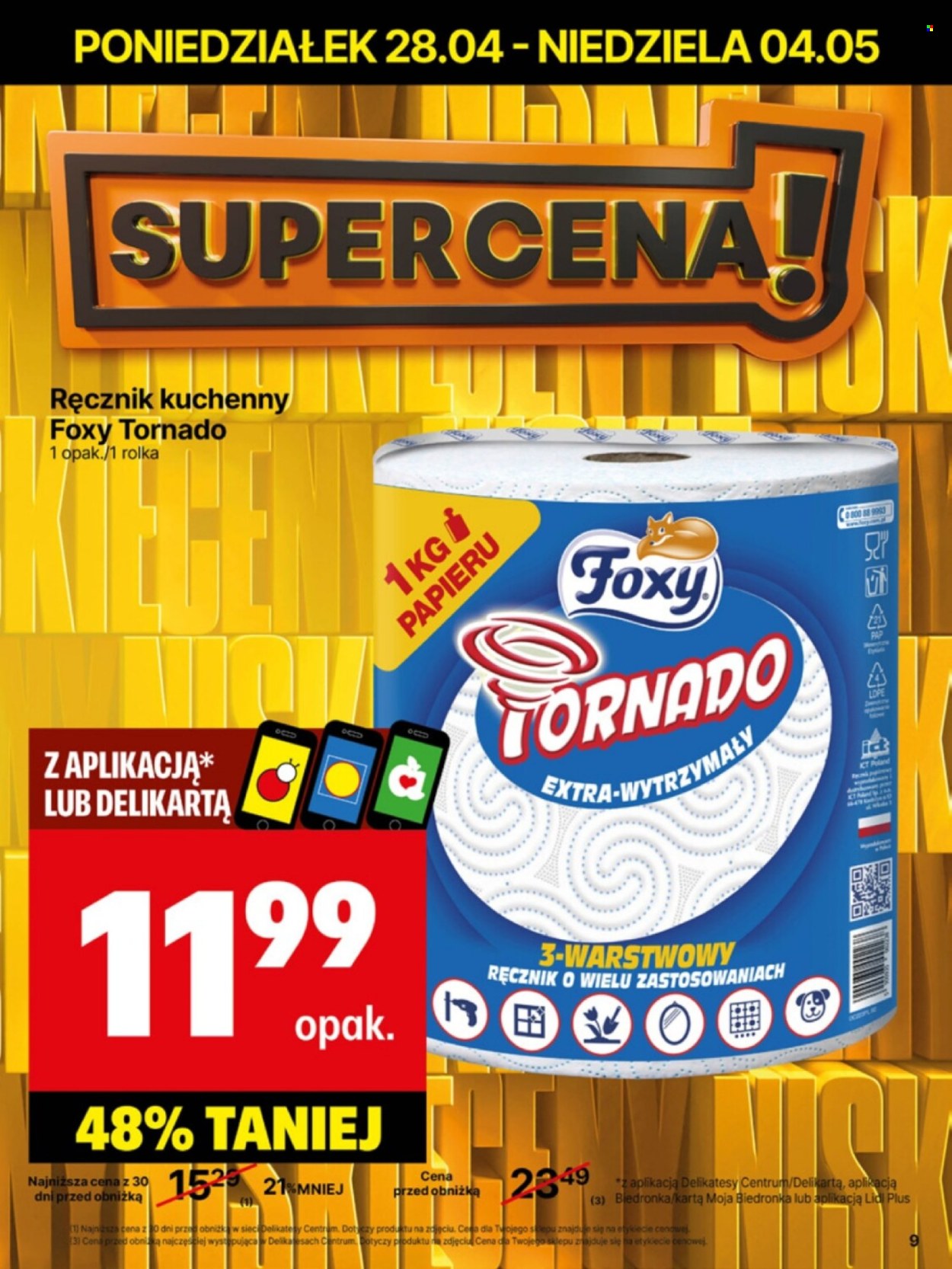 Gazetka Delikatesy Centrum - 28.04.2025 - 4.05.2025. Strona 9