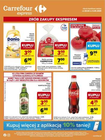 Gazetka Carrefour Express - 29.04.2025 - 5.05.2025.