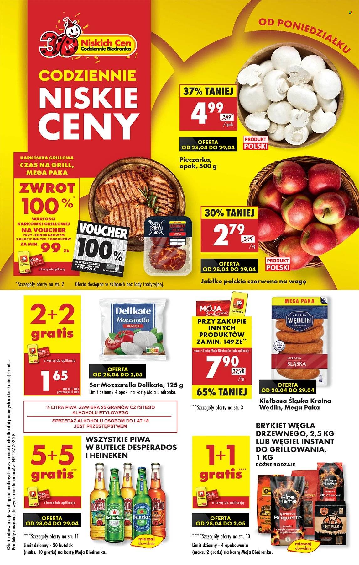 Gazetka Biedronka - 28.04.2025 - 2.05.2025. Strona 1