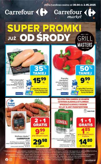Gazetka Carrefour - 30.04.2025 - 2.05.2025.