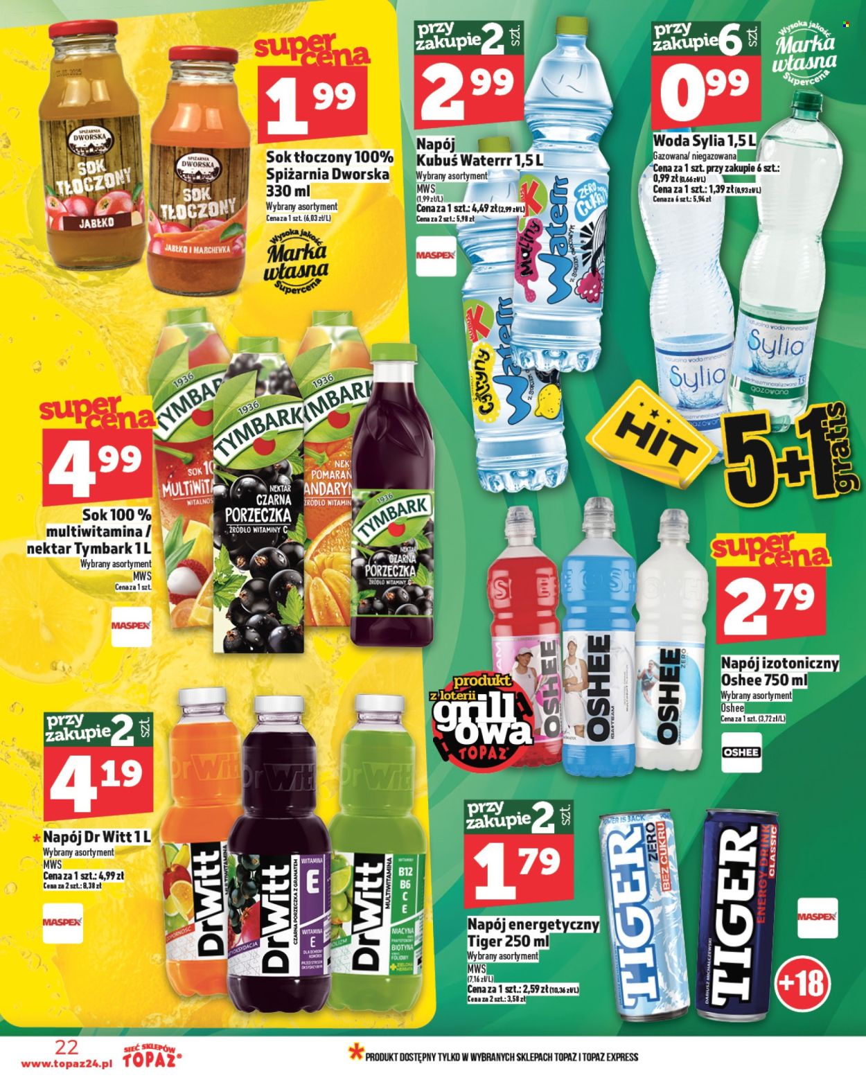Gazetka Topaz - 2.05.2025 - 7.05.2025. Strona 22