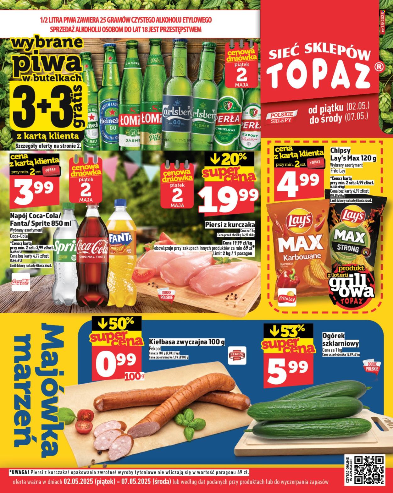 Gazetka Topaz - 2.05.2025 - 7.05.2025. Strona 1