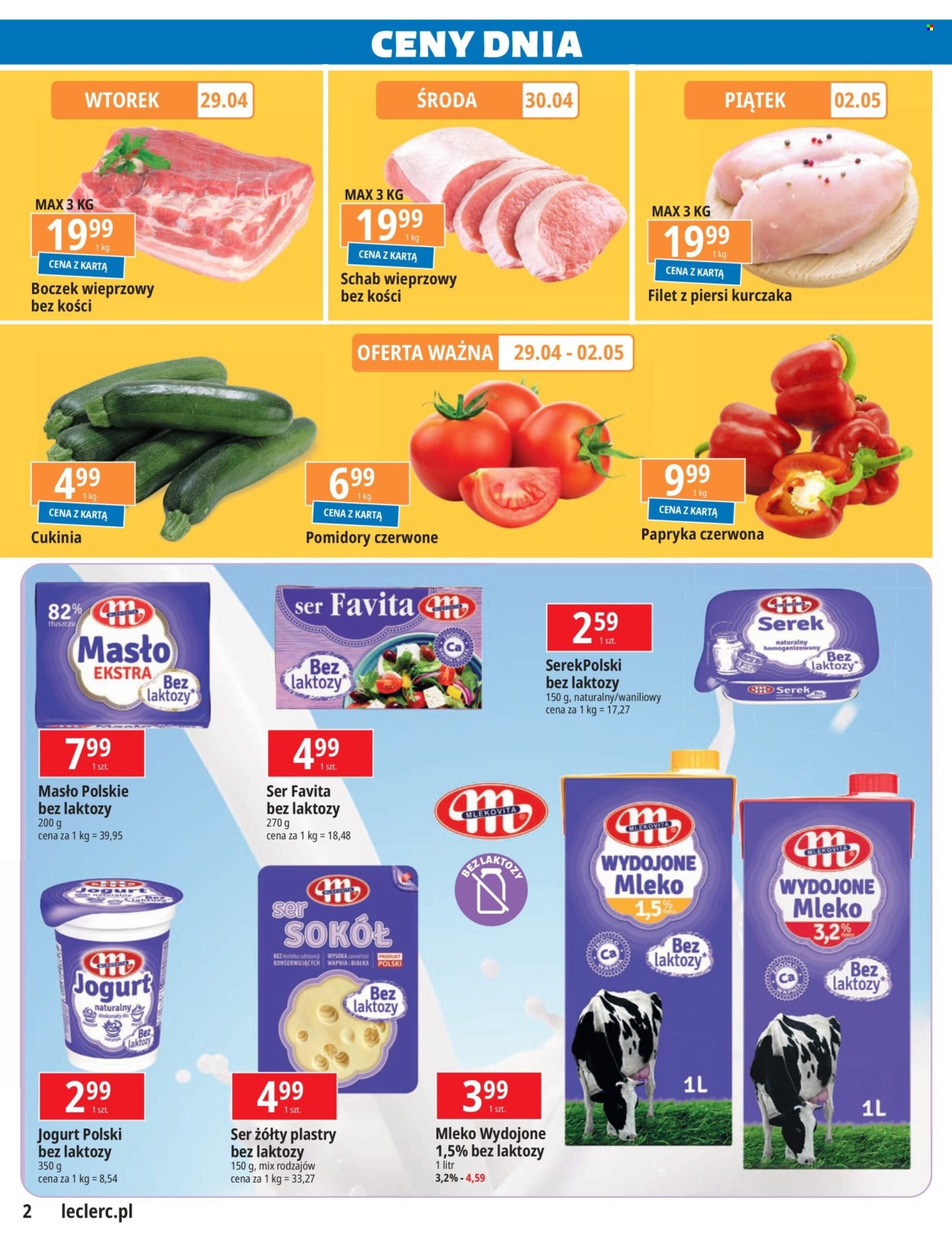 Gazetka E.Leclerc - 29.04.2025 - 12.05.2025. Strona 2