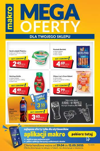 Gazetka Makro - 29.04.2025 - 12.05.2025.