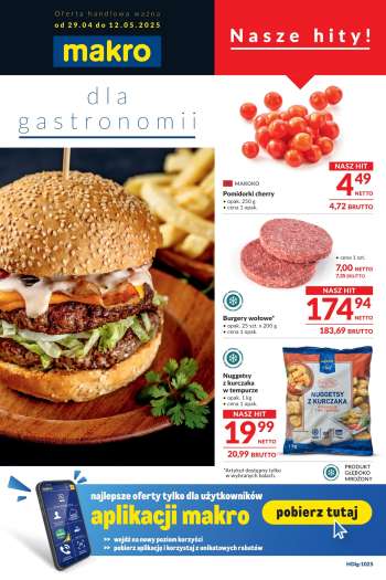 Gazetka Makro - 29.04.2025 - 12.05.2025.