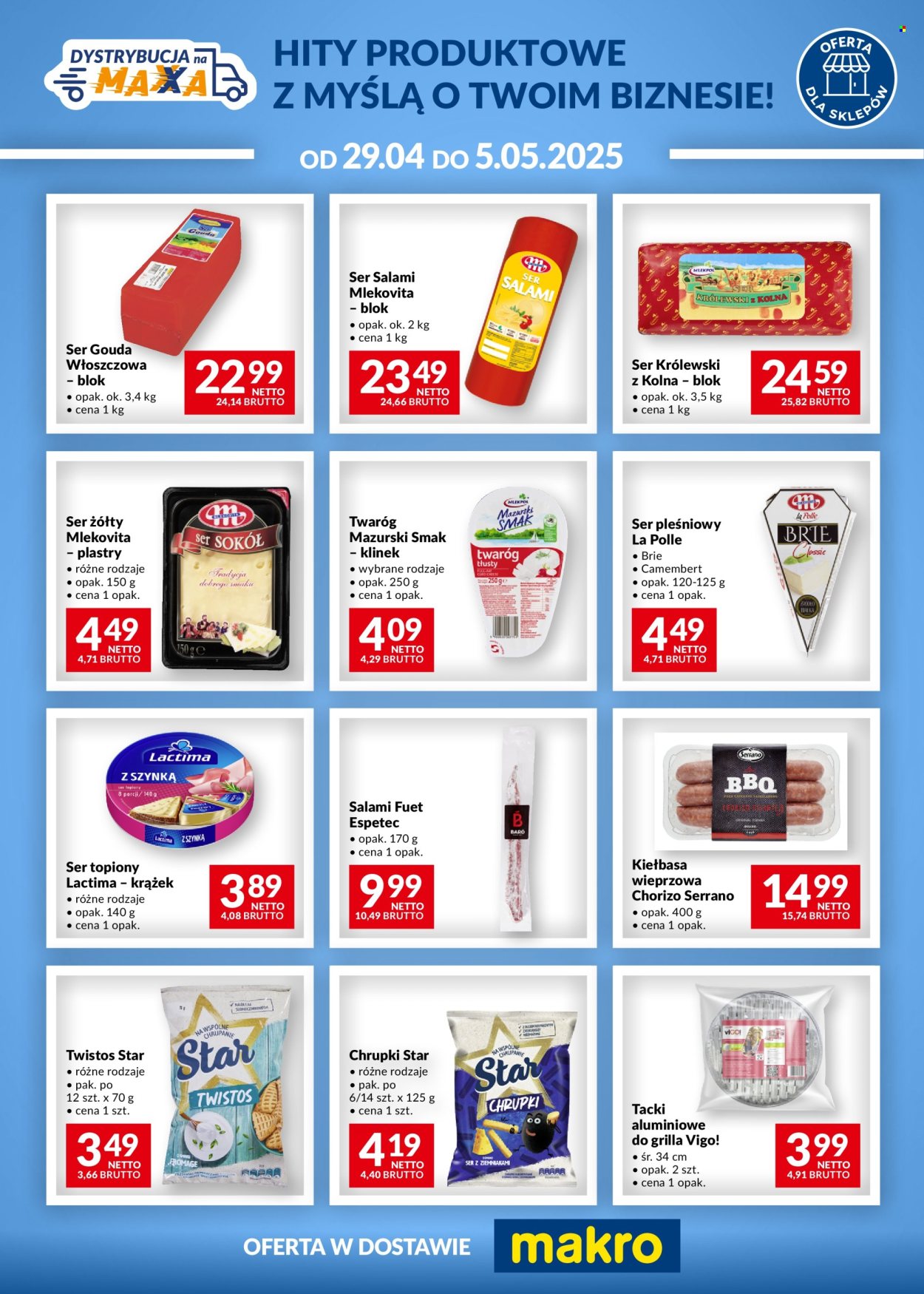 Gazetka Makro - 29.04.2025 - 5.05.2025. Strona 1