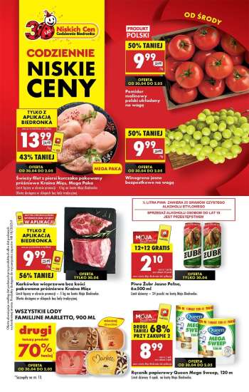 Gazetka Biedronka - 30.04.2025 - 7.05.2025.