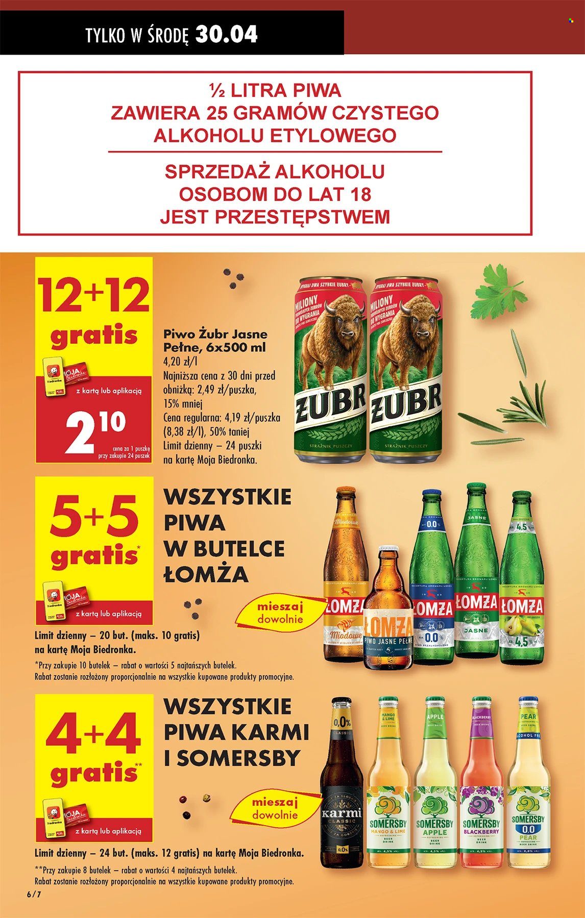 Gazetka Biedronka - 30.04.2025 - 7.05.2025. Strona 6