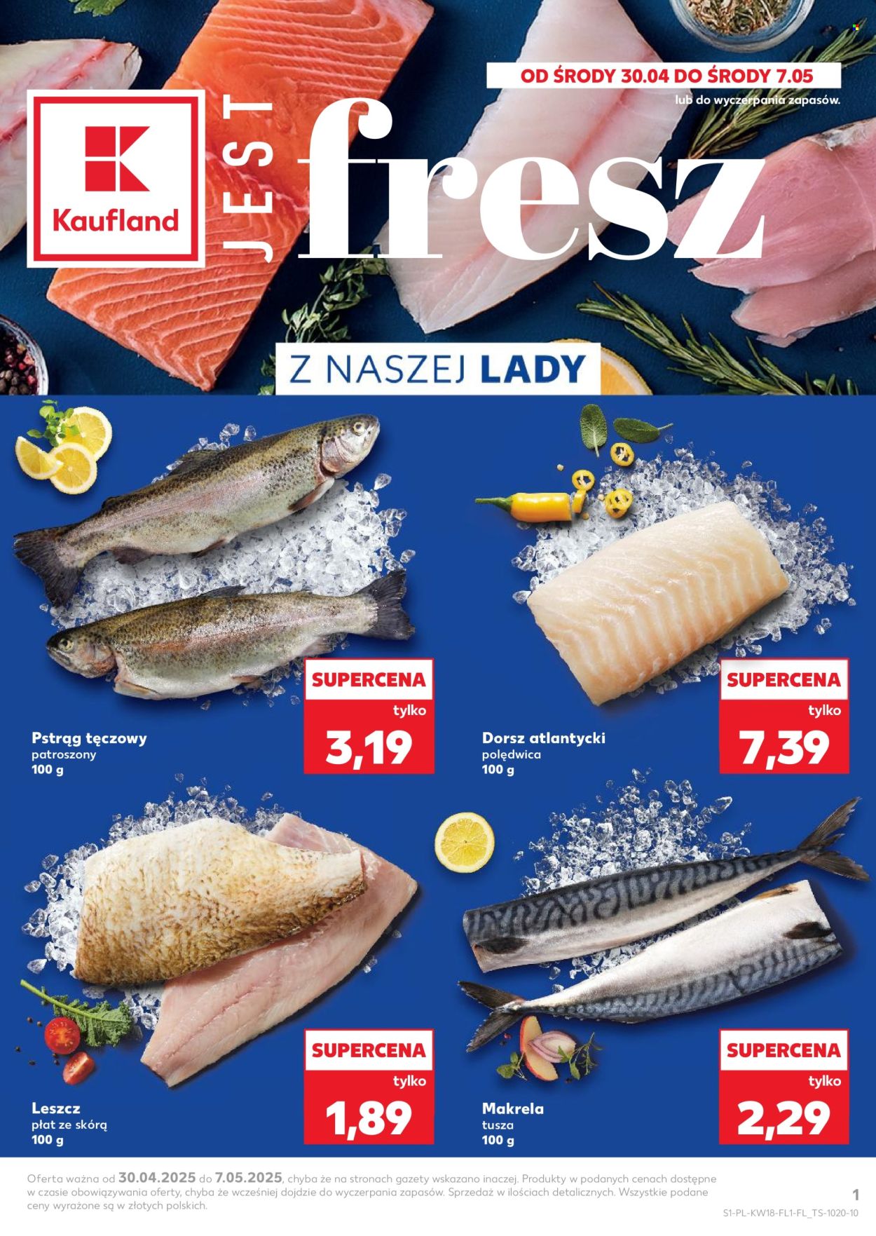 Gazetka Kaufland - 30.04.2025 - 7.05.2025. Strona 1
