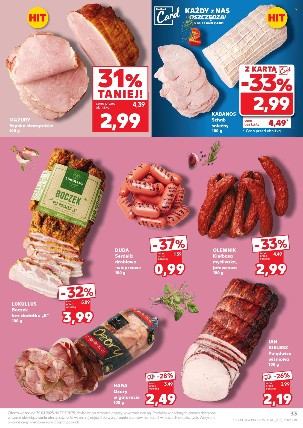 Gazetka Kaufland - 30.04.2025 - 7.05.2025. Strona 33
