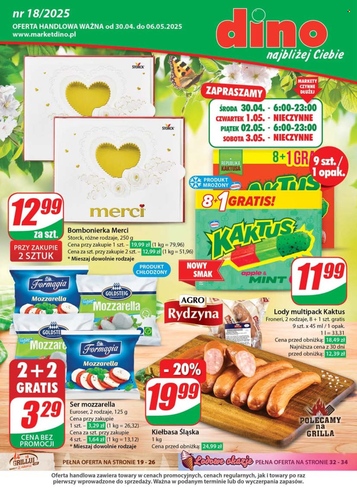 Gazetka Dino - 30.04.2025 - 6.05.2025. Strona 1