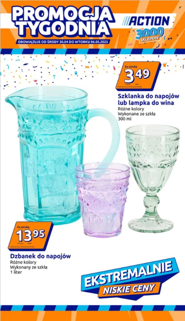 Gazetka Action - 30.04.2025 - 6.05.2025. Strona 1