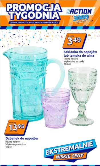 Gazetka Action - 30.04.2025 - 6.05.2025.