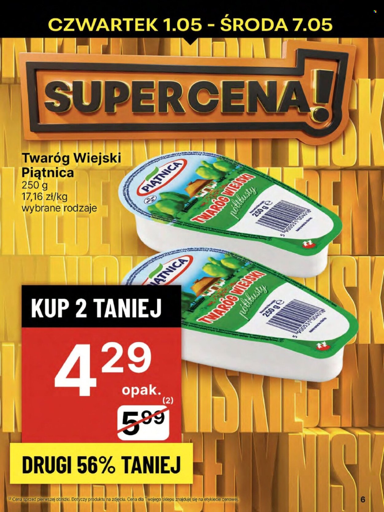 Gazetka Delikatesy Centrum - 28.04.2025 - 7.05.2025. Strona 6