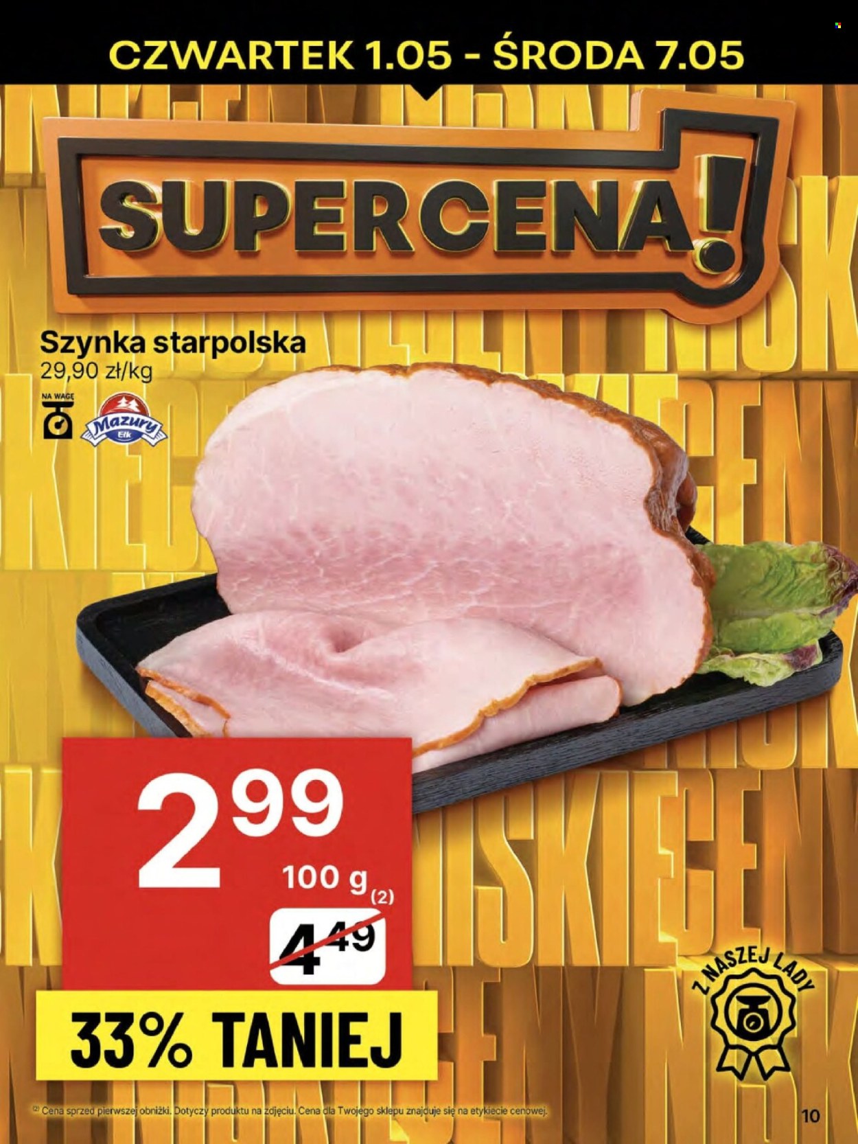 Gazetka Delikatesy Centrum - 28.04.2025 - 7.05.2025. Strona 10