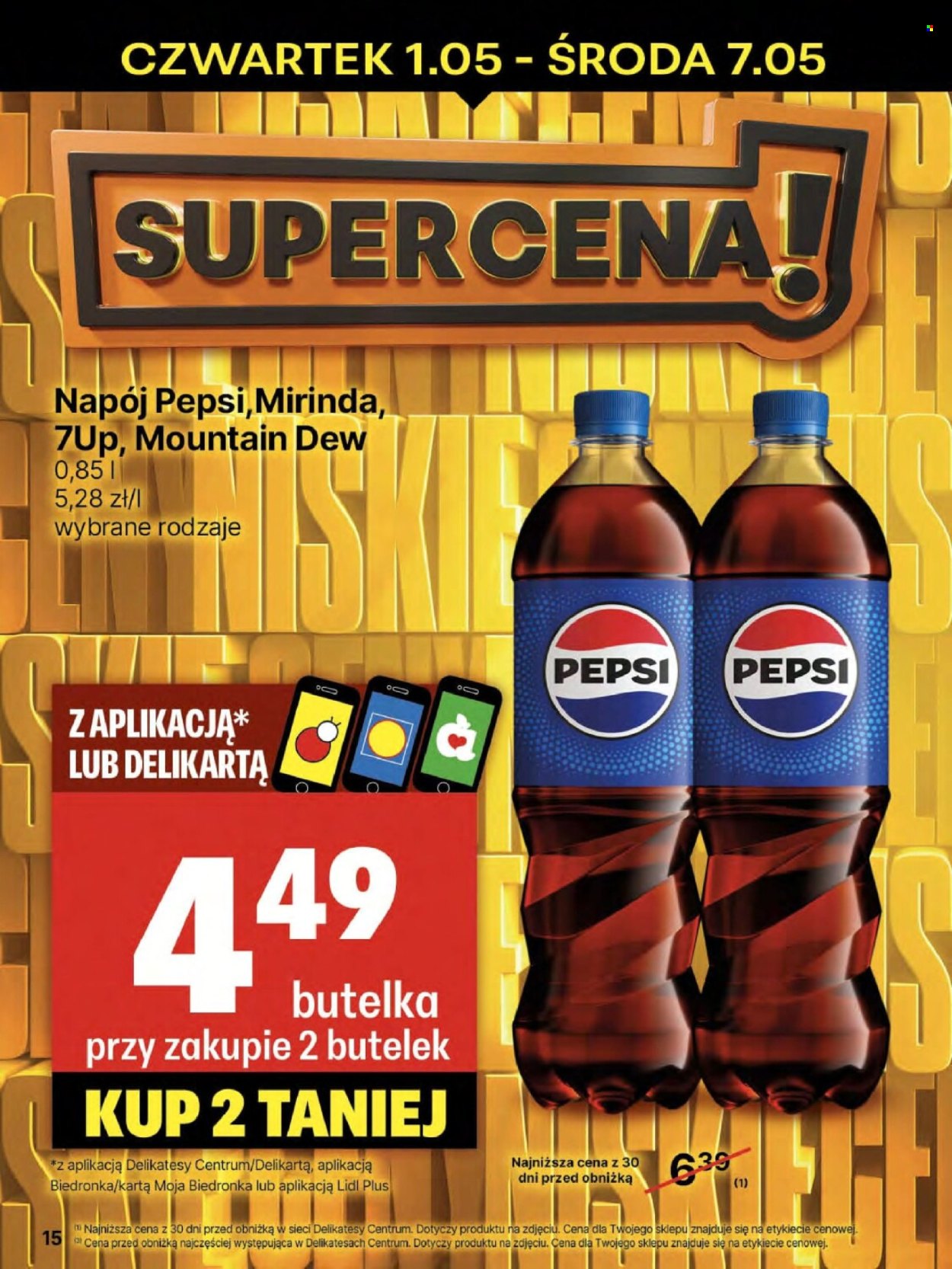 Gazetka Delikatesy Centrum - 28.04.2025 - 7.05.2025. Strona 15