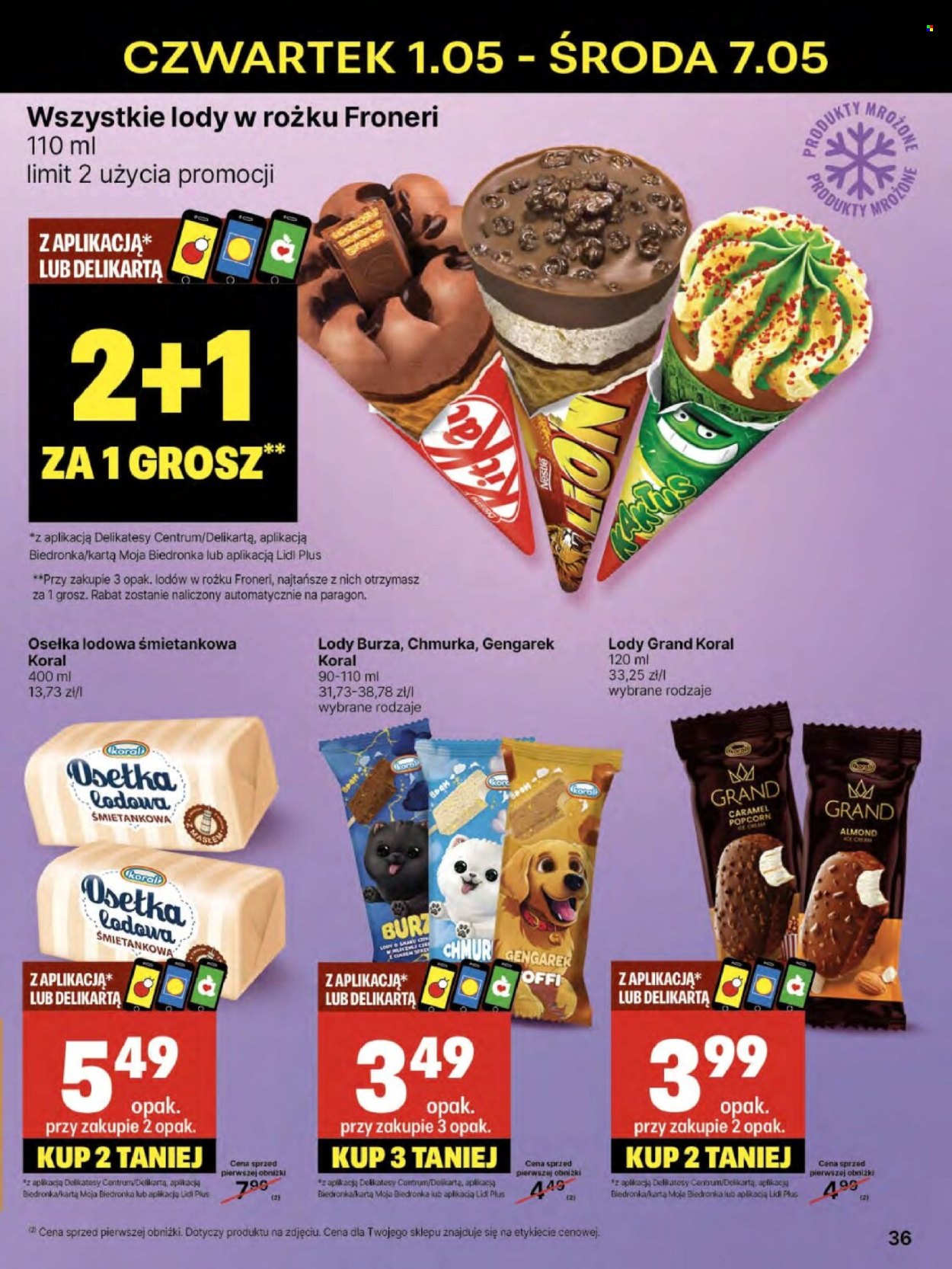 Gazetka Delikatesy Centrum - 28.04.2025 - 7.05.2025. Strona 36