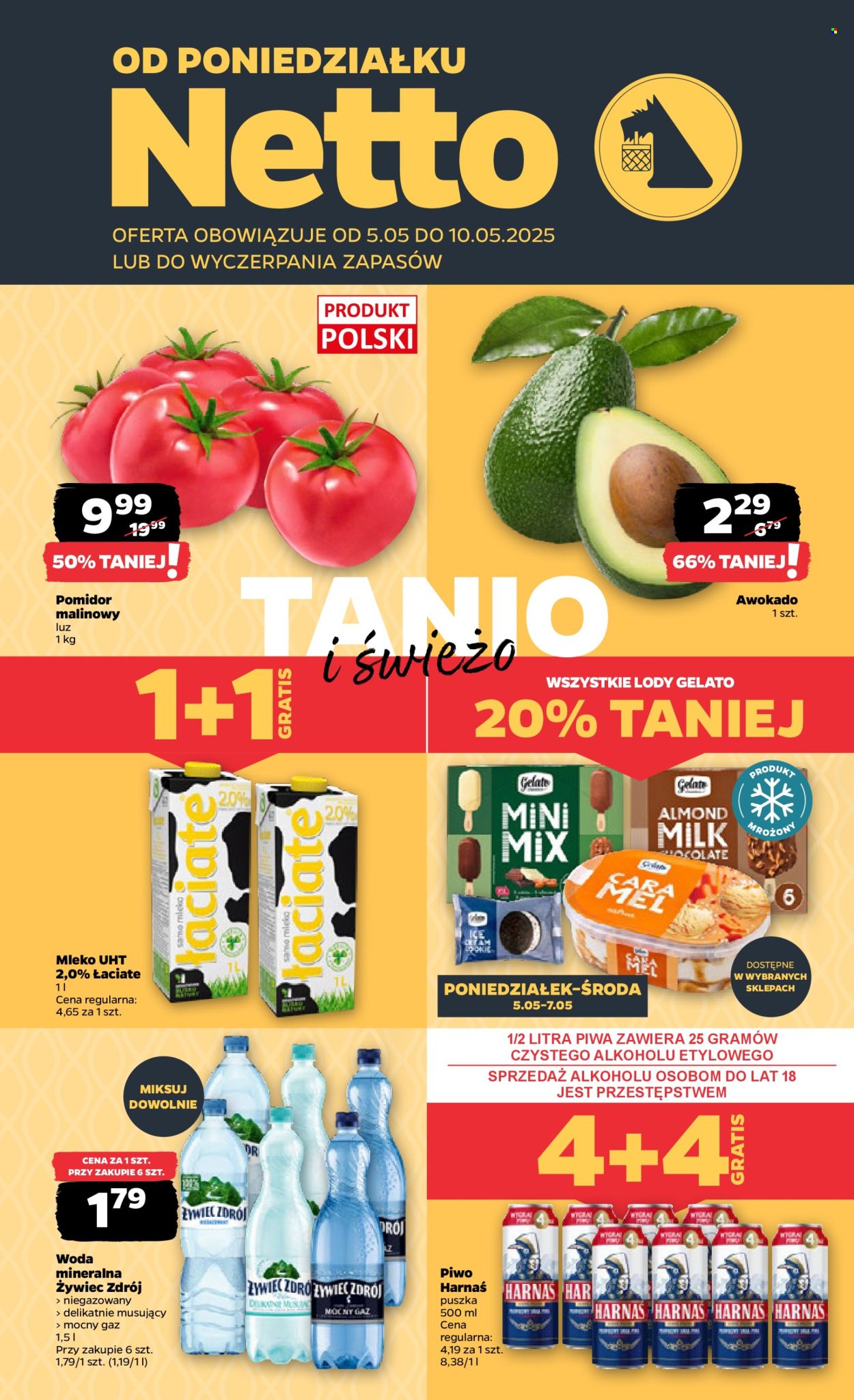 Gazetka Netto - 5.05.2025 - 10.05.2025. Strona 1