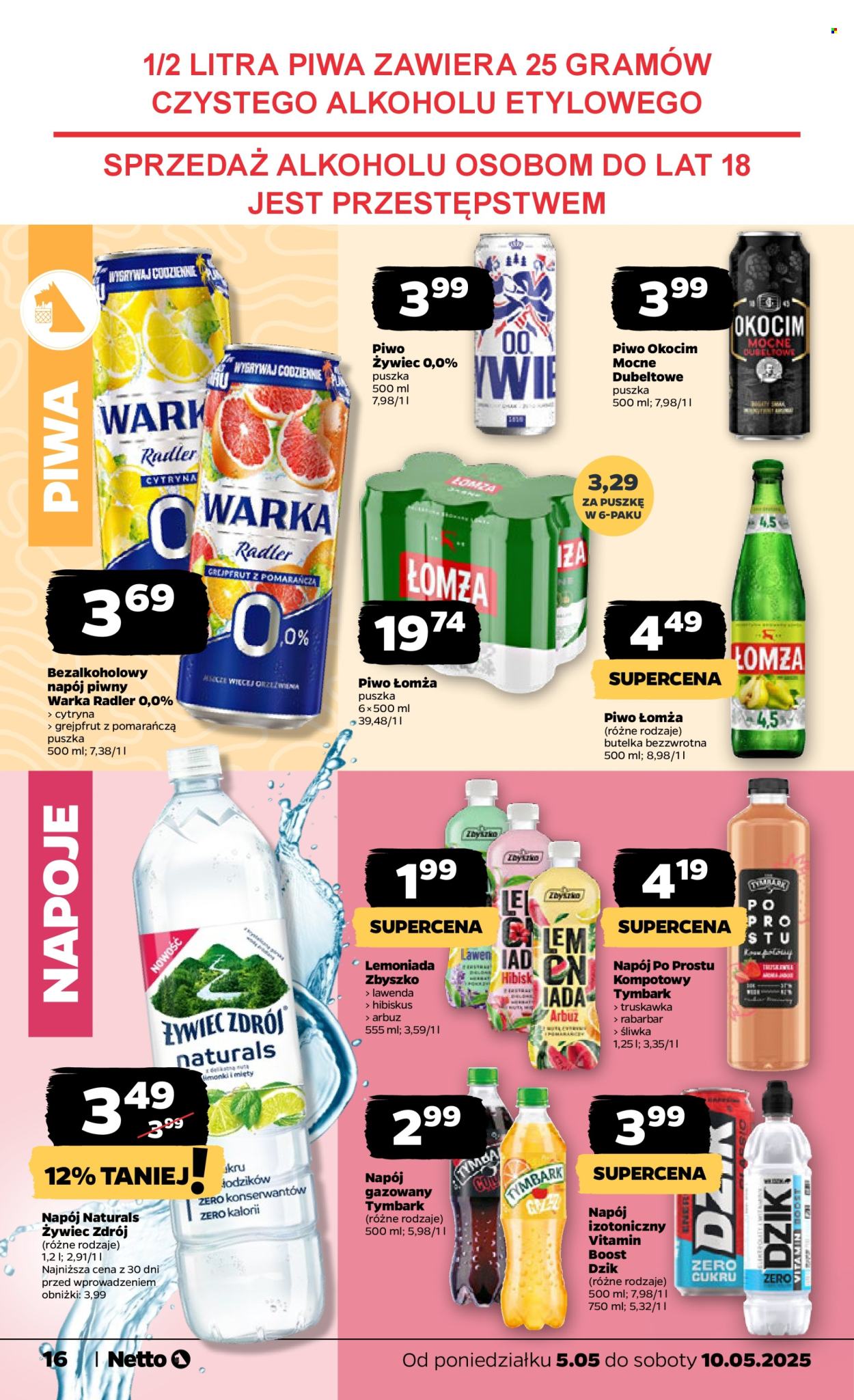 Gazetka Netto - 5.05.2025 - 10.05.2025. Strona 16