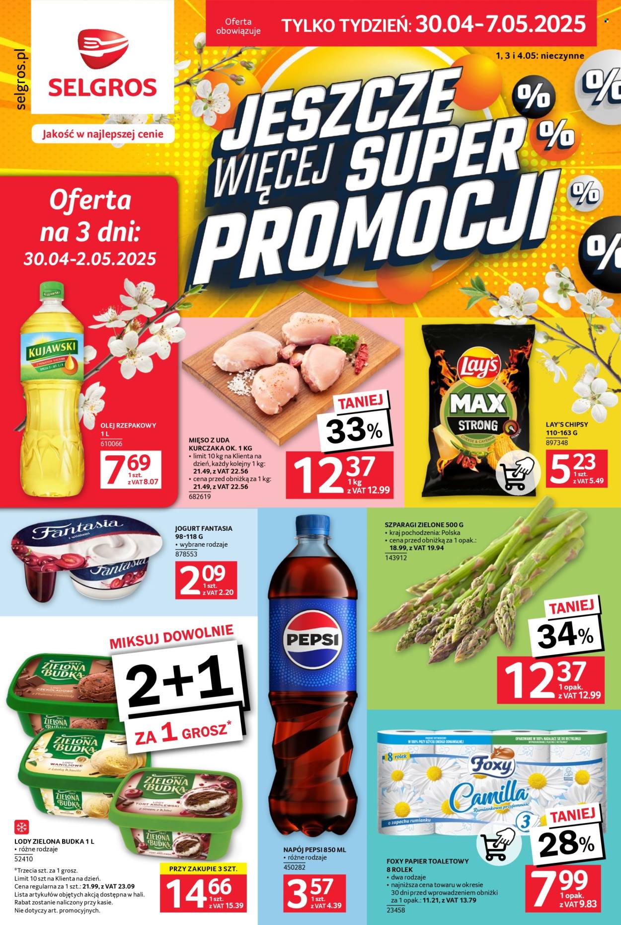 Gazetka Selgros - 30.04.2025 - 7.05.2025. Strona 1