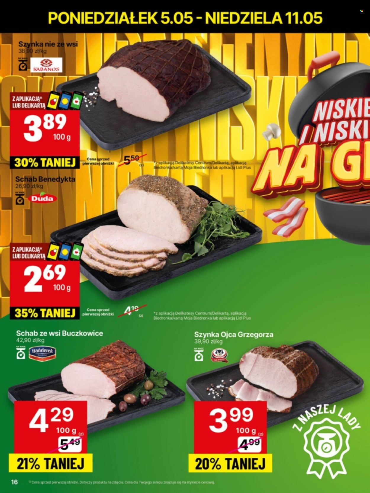 Gazetka Delikatesy Centrum - 5.05.2025 - 11.05.2025. Strona 16