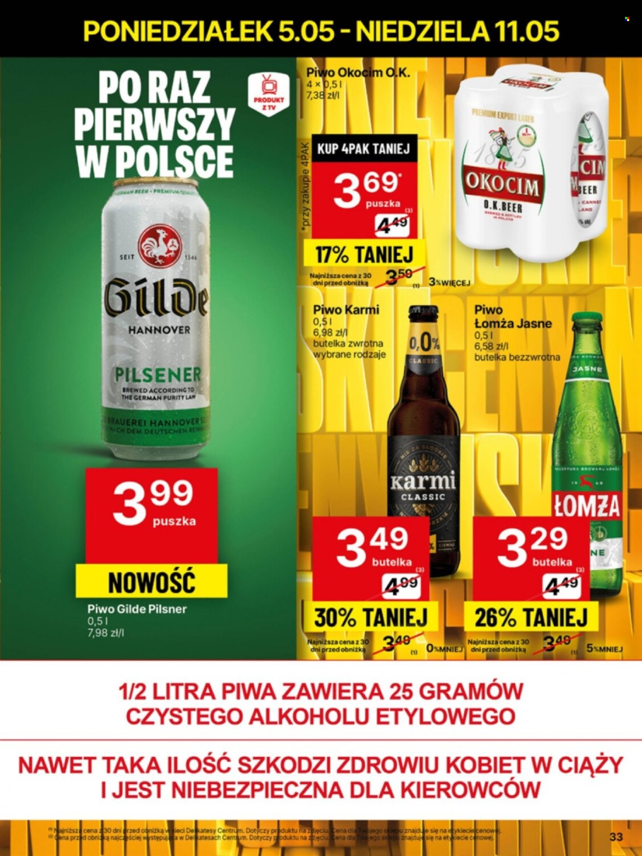 Gazetka Delikatesy Centrum - 5.05.2025 - 11.05.2025. Strona 33