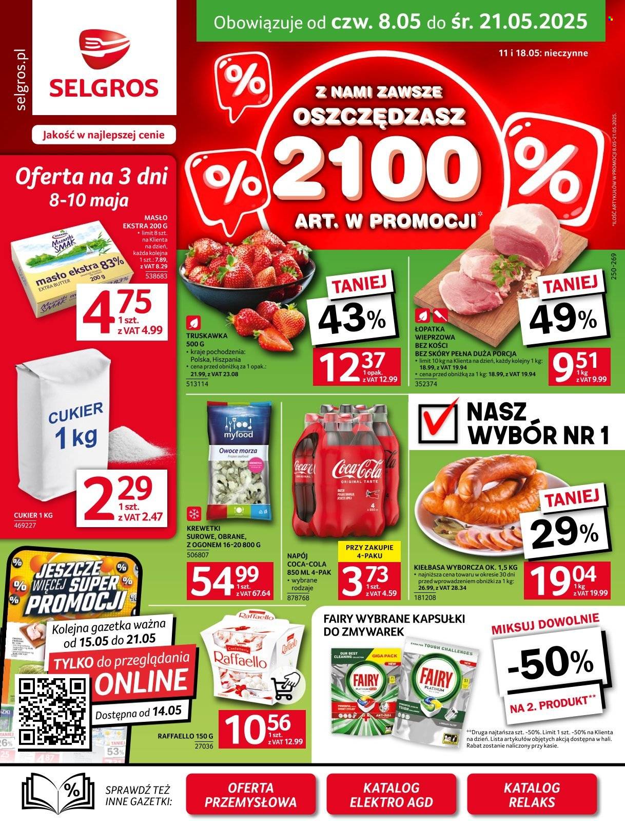 Gazetka Selgros - 8.05.2025 - 21.05.2025. Strona 1