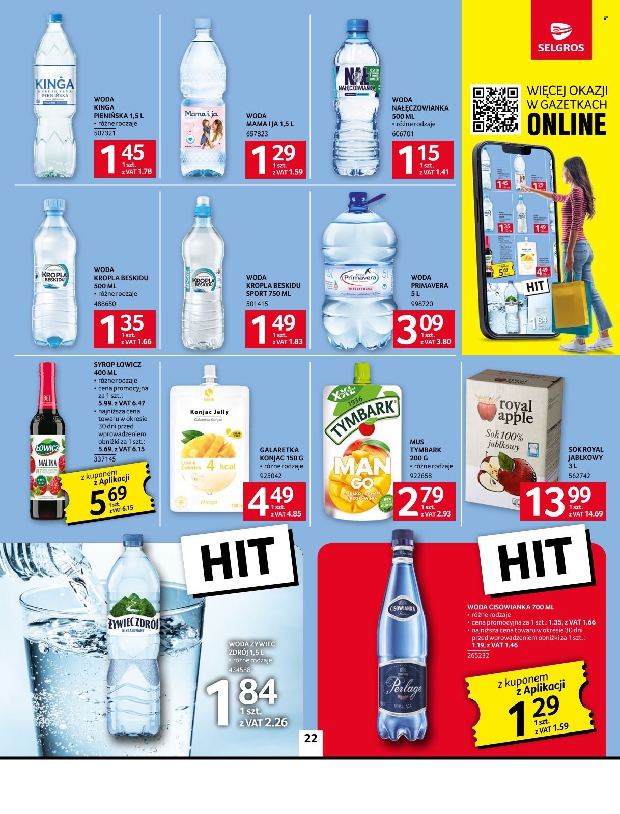 Gazetka Selgros - 8.05.2025 - 21.05.2025. Strona 22