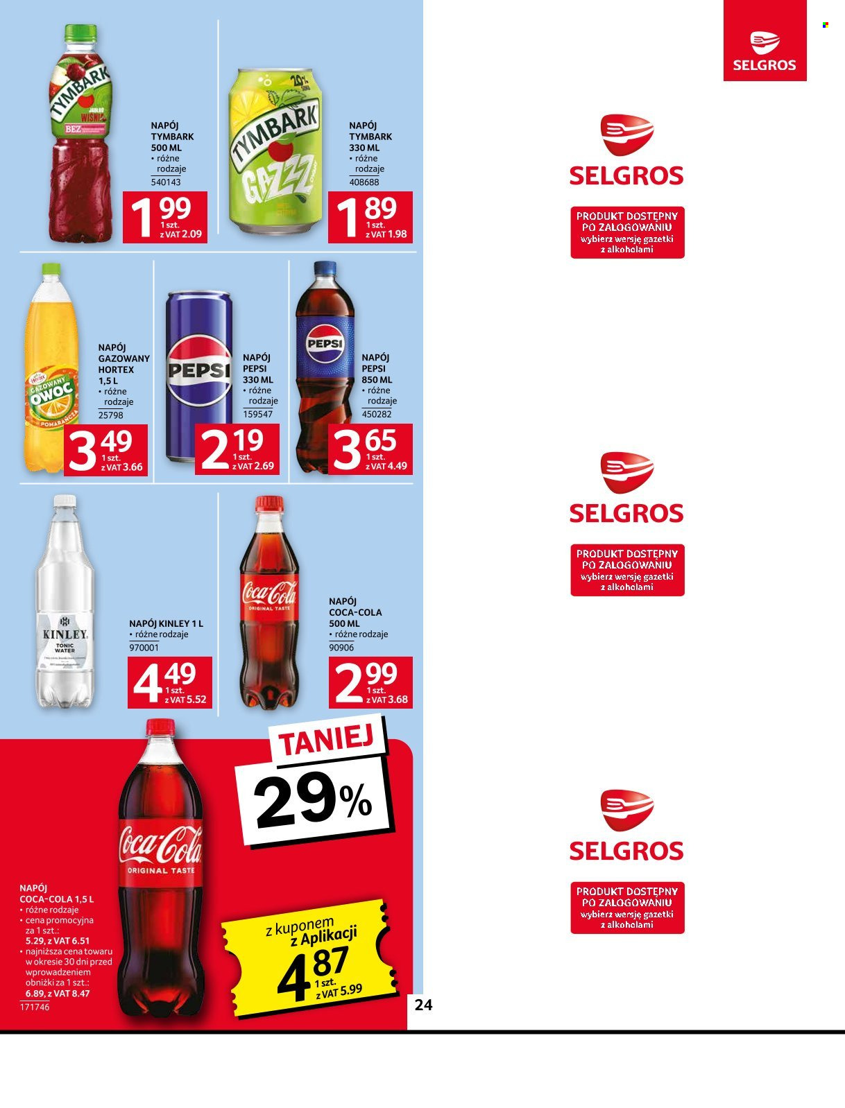 Gazetka Selgros - 8.05.2025 - 21.05.2025. Strona 24