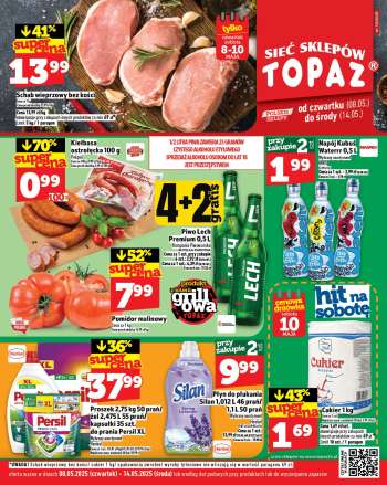 Gazetka Topaz - 8.05.2025 - 14.05.2025.
