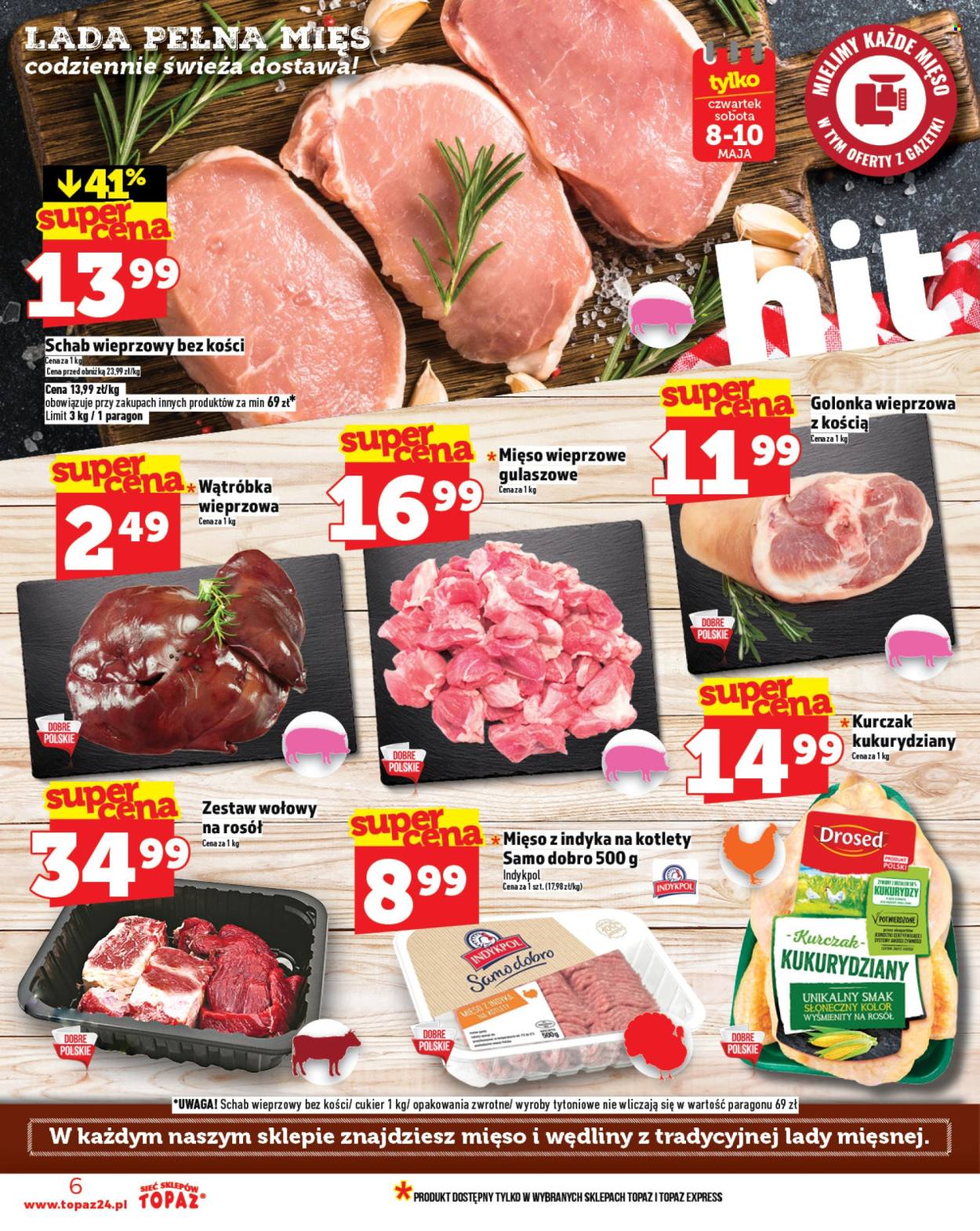 Gazetka Topaz - 8.05.2025 - 14.05.2025. Strona 6