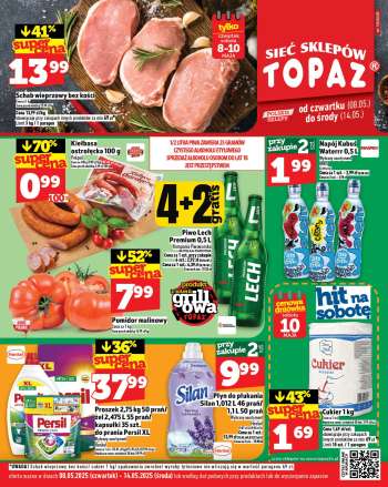 Gazetka Topaz - 8.05.2025 - 14.05.2025.