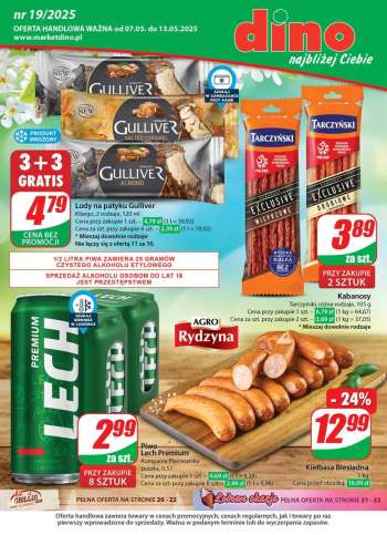 Gazetka Dino - 7.05.2025 - 13.05.2025.