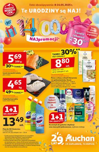 Gazetka Auchan - 8.05.2025 - 14.05.2025.