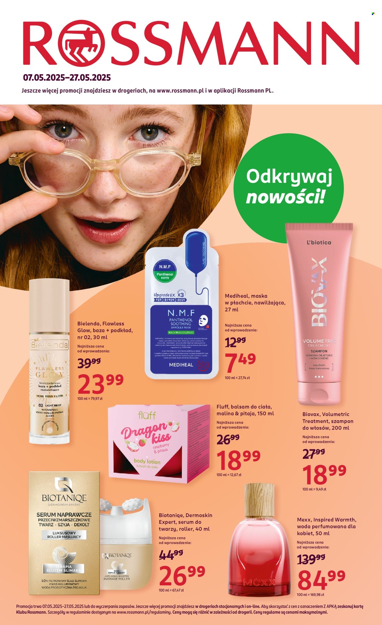 Leták Rossmann - 7.5.2025 - 27.5.2025. Strana 1