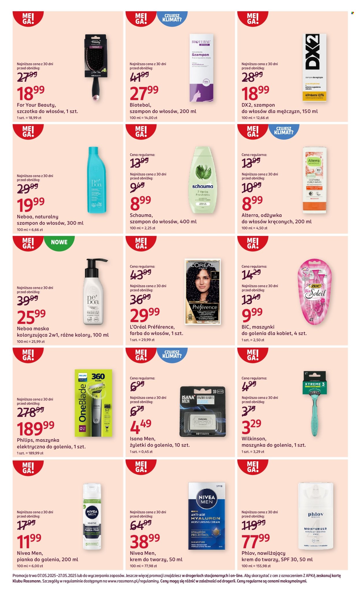 Leták Rossmann - 7.5.2025 - 27.5.2025. Strana 5
