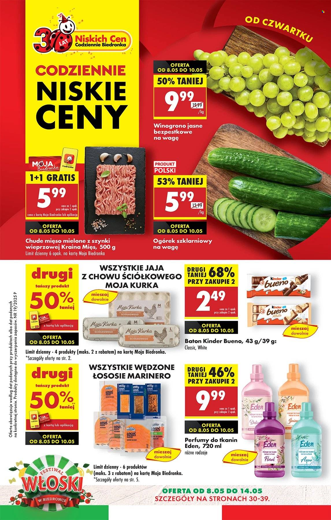 Gazetka Biedronka - 8.05.2025 - 14.05.2025. Strona 1