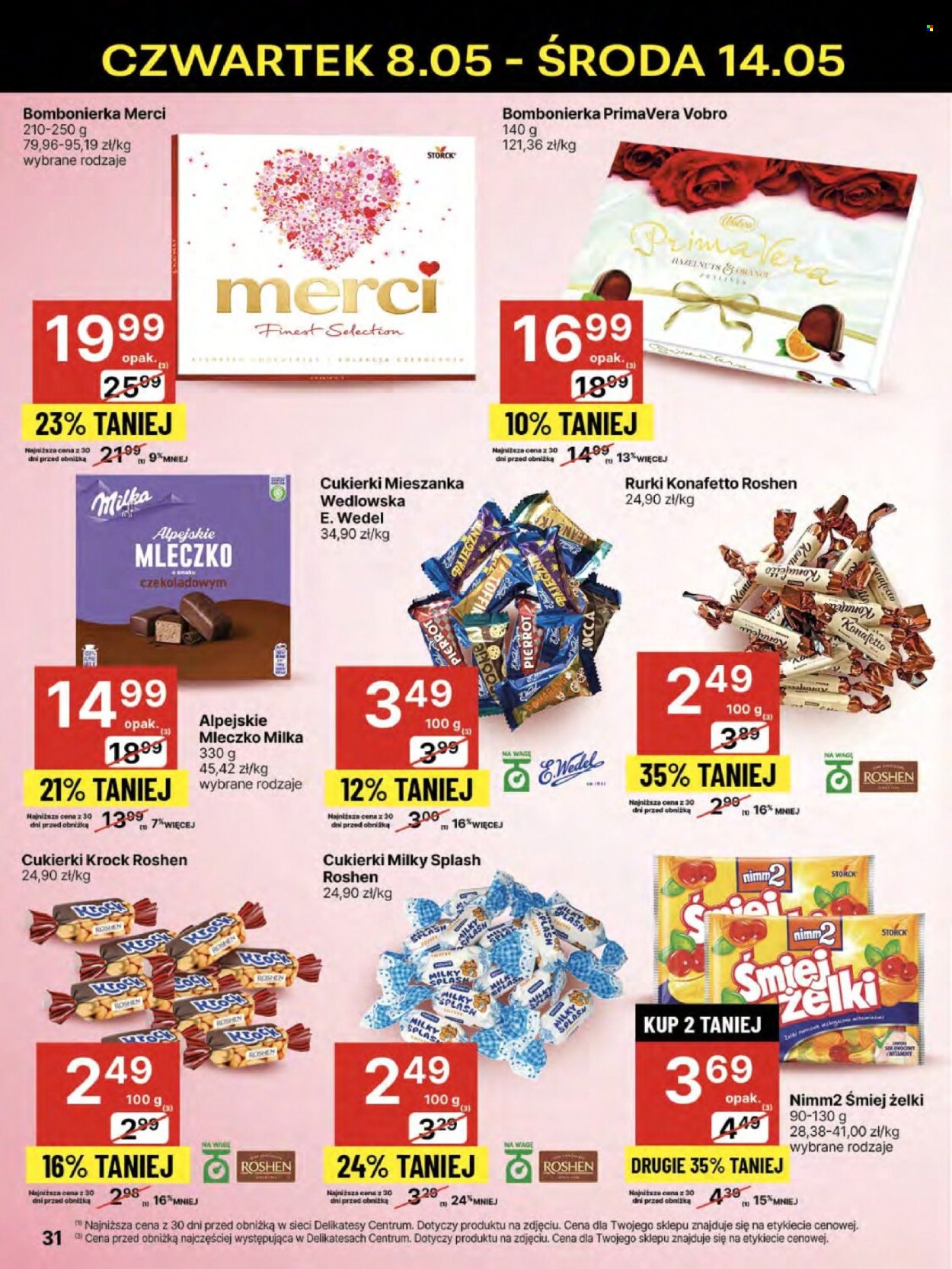 Gazetka Delikatesy Centrum - 8.05.2025 - 14.05.2025. Strona 31