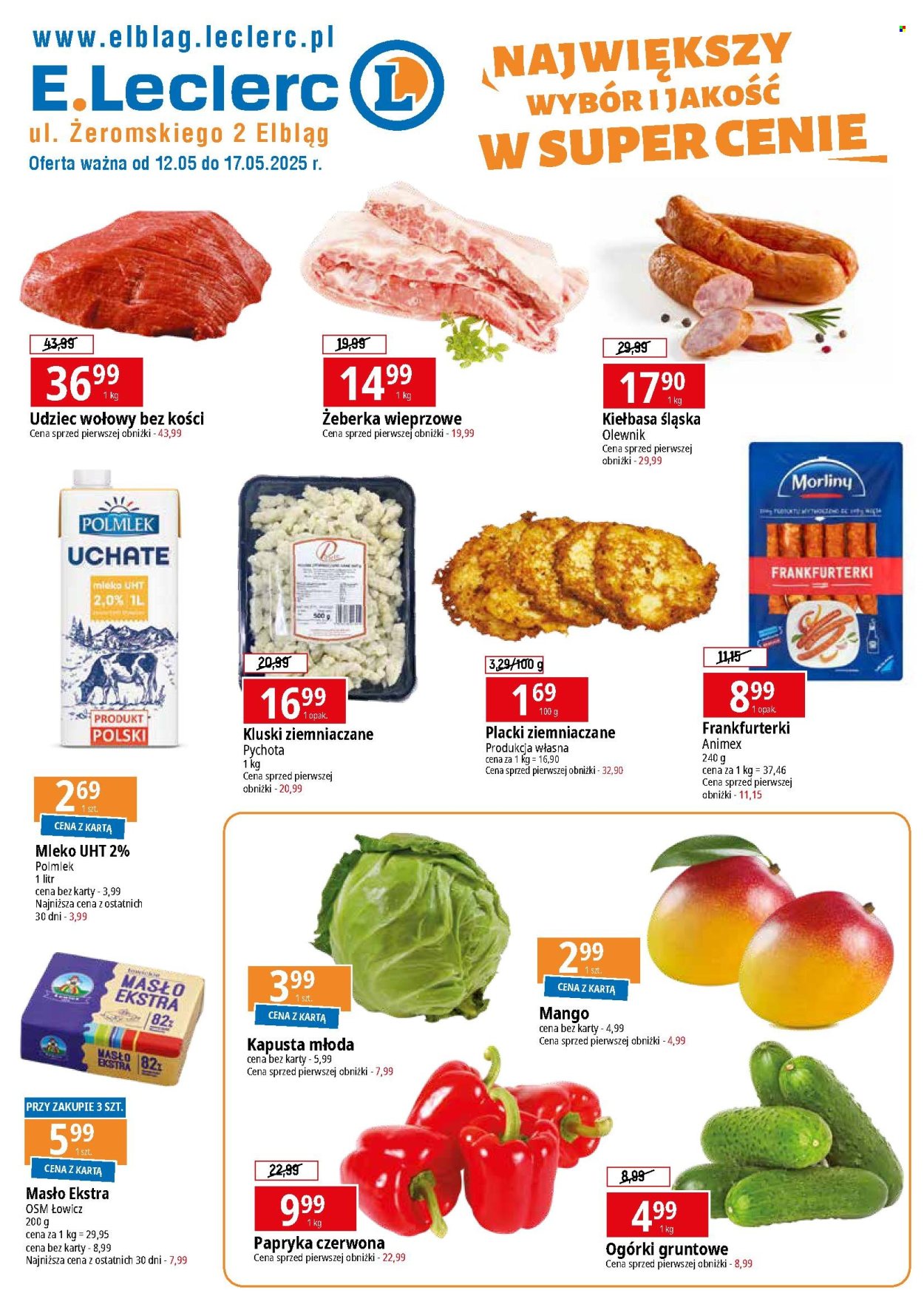 Gazetka E.Leclerc - 12.05.2025 - 17.05.2025. Strona 1
